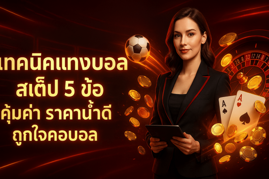 เทคนิคแทงบอล สเต็ป